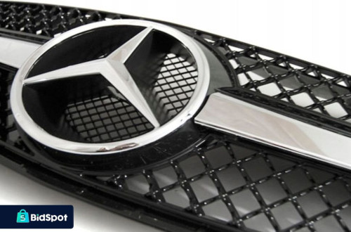 Atrapa Grill Kratka Black Mercedes SL r 230 2001-