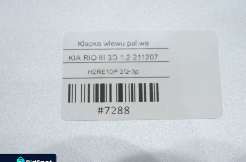 KLAPKA WLEWU PALIWA 3D KIA RIO III