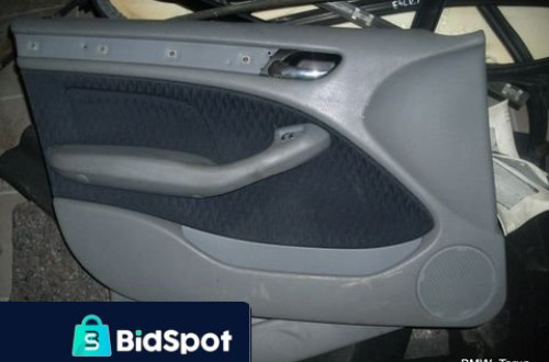 TAPICERKA BOCZEK PRZÓD PRZEDNIA LEWA PRAWA BMW E46 F-VAT