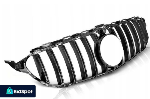 Atrapa Grill Kratka Czarna Black Panamericana Mercedes C klasa 205 Lift Lci
