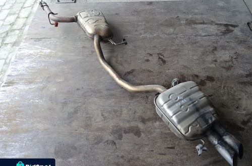 VW CC LIFT 11-16 1.4 TSI TŁUMIK WYDECH ŚRODKOWY KOŃCOWY