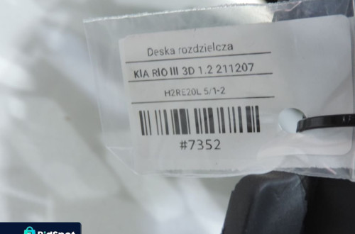 DESKA ROZDZIELCZA KONSOLA KIA RIO III