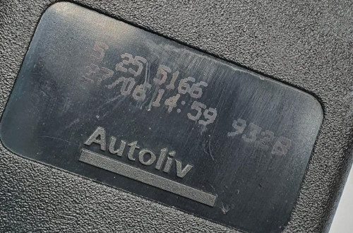 ZAPINKA PASA BEZPIECZEŃSTWA TYŁ PEUGEOT 307 SW