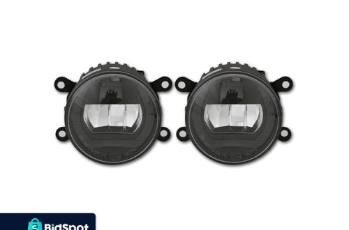 LED ŚWIATŁA DO JAZDY DZIENNEJ DRL HALOGEN PRZECIMGIELNYOKRĄGŁE UNIWERSALNE