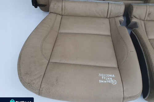 BMW X6 E71 TYLNA KANAPA OPARCIE SIEDZISKO FOTELE