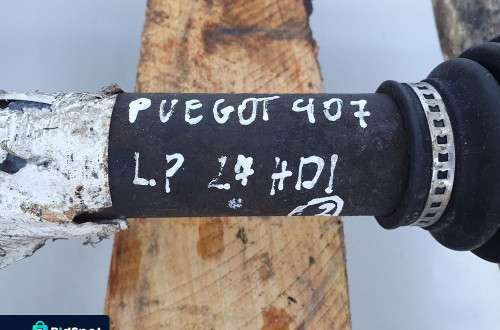 PEUGEOT 407 2.7 HDI LEWA PÓŁOŚ Półośka lewy PRZÓD