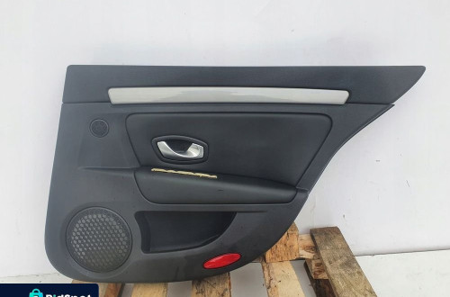 Renault Laguna III BOCZEK DRZWI PRAWY TYŁ skóra HB