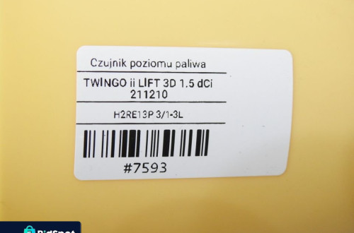 POMPA PALIWA PALIWOWA RENAULT TWINGO II 1.5 DCI