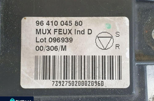 Peugeot 607 MODUŁ sterownik ZAPŁONU 9641004580