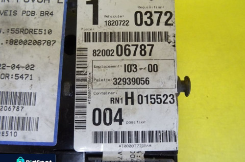 SKRZYNKA MODUŁ STEROWNIK BSI RENAULT LAGUNA II 8200206787 NR85