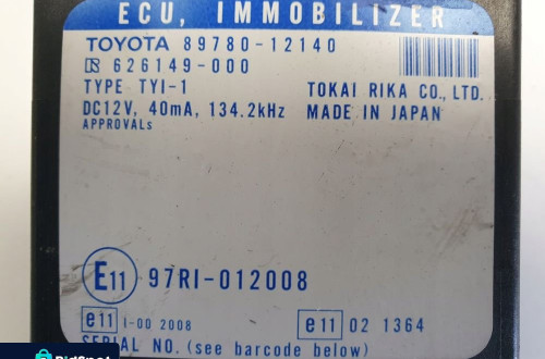 Toyota Corolla E12 MODUŁ IMMOBILIZERA 89780-12140