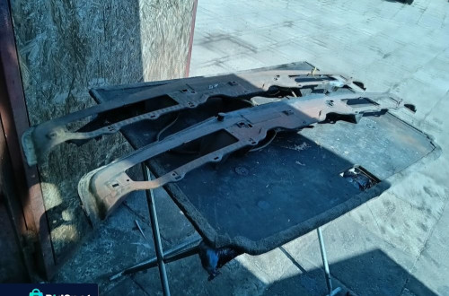 bmw e23 7 podszybie metalowe maski