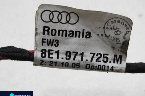 WIĄZKA INSTALACJA PODŁUŻNICY LEWA A4 B7 2.0 TDI