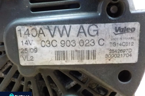SKODA OCTAVIA II 1.4 TSI  ALTERNATOR 03C903023C