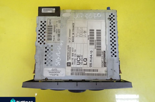 RADIO FABRYCZNE CD 70 NAVI OPEL SIGNUM VECTRA C 383555646 / 13188477 NR30