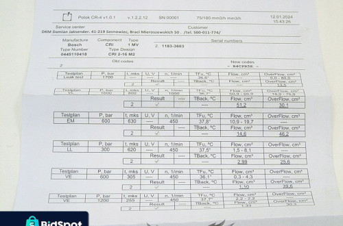 Wtryskiwacz 0445110418 2.3 3.0 Jtd Hpi Iveco Daily V Ducato 2011-
