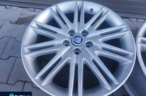 JAGUAR XF FELGI ALUMINIOWE R18 8J ET60 5X108 ORYGINAŁ PROSTE ODŚWIEŻONE !