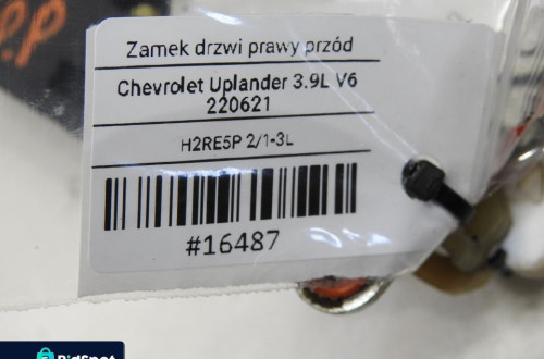 ZAMEK DRZWI PRAWY PRZÓD 2+4 PIN CHEVROLET UPLANDER
