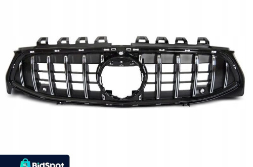 Atrapa Grill Kratka Czarna Listwa Chrom Mercedes Cla 118 c118