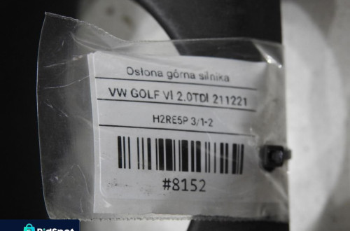 POKRYWA SILNIKA VW GOLF VI 2.0 TDI