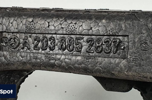 ABSORBER ZDERZAKA PRAWY PRZÓD MERCEDES W203
