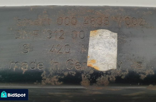 BELKA ZDERZAKA PRZÓD SMART FORTWO 450 0004835V002