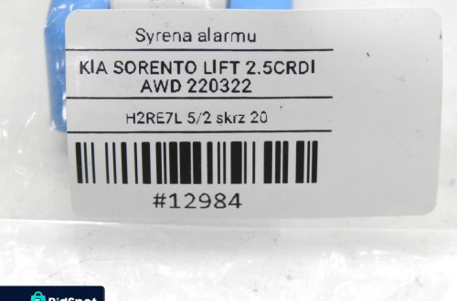 SYRENA ALARMU KIA SORENTO I LIFT 95710-4D010