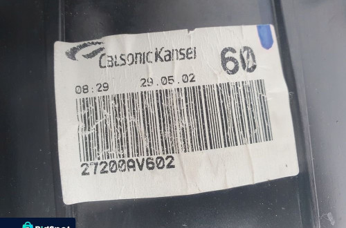 Nissan PRIMERA P12 NAGRZEWNICA europa ORYGINAŁ