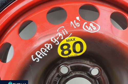 Saab 9-3 II KOŁO DOJAZDOWE DOJAZDÓWKA 125/85 R16