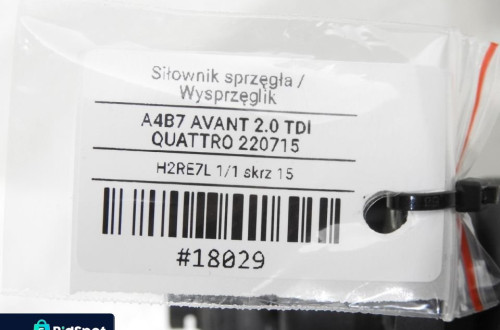 POMPKA SPRZĘGŁA AUDI A4 B7 2.0 TDI 8E1721401AJ