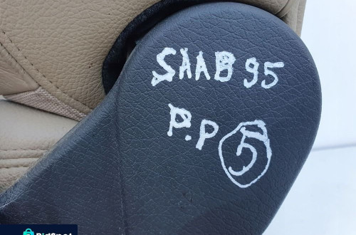 Saab 95 9-5 I PRZEDNI FOTEL PRAWY PRZÓD PASAŻERA