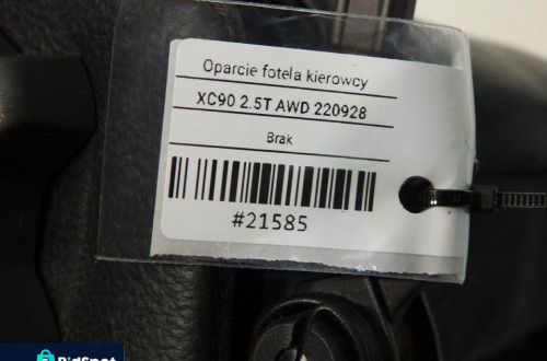 OPARCIE FOTELA LEWY PRZÓD VOLVO XC90 I