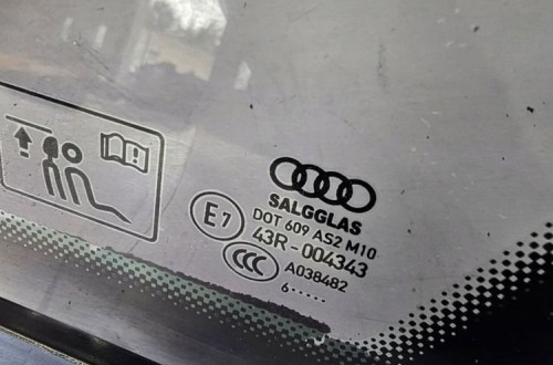SZYBA KAROSERYJNA AUDI A6 C7 LIFT AVANT PRAWY TYŁ 2016R