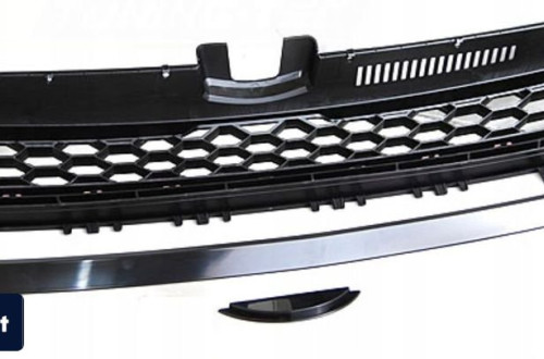 Atrapa Grill Czarny Black Chrom bez Logo Tuning Gtd VW Golf VII 7 5g 12-17