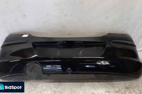 ) ZDERZAK TYŁ TYLNY OPEL CORSA D Z20R CZARNY 5D 5 DRZWI HB