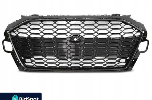 Atrapa Grill Kratka Black Czarna S-line RS Audi A4 B9 8w Lift FL 2019-2023