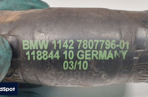 WĄŻ RURKA TURBO TURBINY BMW 5 F10 2.0 D 7807796