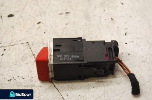 WŁĄCZNIK PRZEŁĄCZNIK AWARYJNYCH ORYGINALNY 1K0953509A GOLF V