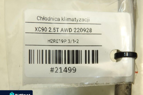 CHŁODNICA KLIMATYZACJI VOLVO XC90 I 2.5 T 30665563