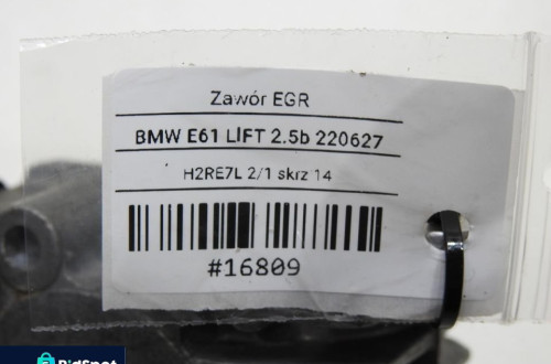ZAWÓR EGR BMW E60 E61 2.5i 7548415