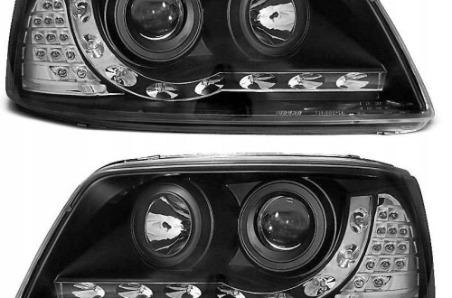 Reflektor Lampy kpl Day line light LED Tuning VW Transporter T5 7h