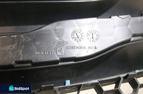 Atrapa Grill Kratka Chrom Logo Dacia Logan Sandero 2 II 2012-16 przed lift