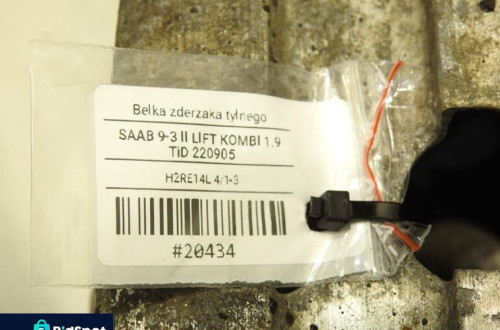 BELKA ZDERZAKA TYŁ SAAB 9-3 II LIFT KOMBI