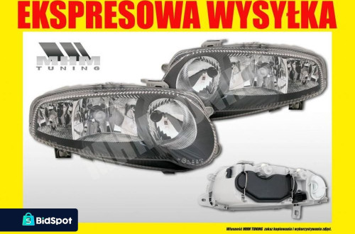 REFLEKTOR LAMPA ALFA ROMEO 147 BLACK TUNING GTA