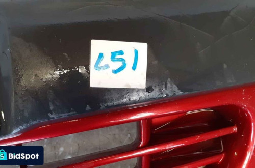 ! ZDERZAK PRZÓD PRZEDNI CITROEN XSARA PICASSO PRZEDLIFT EKQD BORDOWY HALOGENY