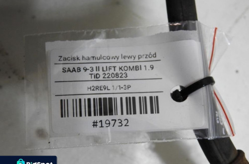 ZACISK HAMULCOWY LEWY PRZÓD SAAB 9-3 II 1.9 TID