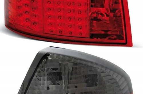 Lampy tyl na kpl Tuning Red Smoke Audi A4 b6 sedan