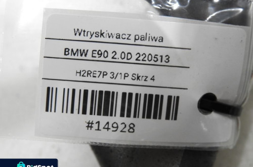 WTRYSK WTRYSKI BMW 3 E90 2.0 D 0445110209