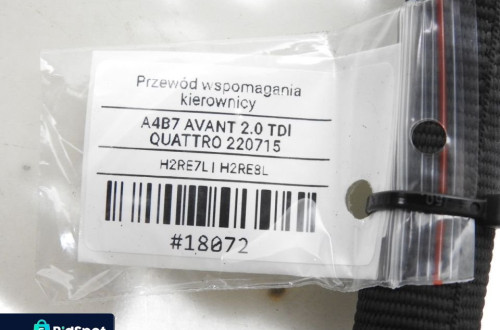 PRZEWÓD WSPOMAGANIA AUDI A4 B7 2.0 TDI