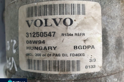 Volvo S40 II V50 2.0 16V SPRĘŻARKA KLIMATYZACJI